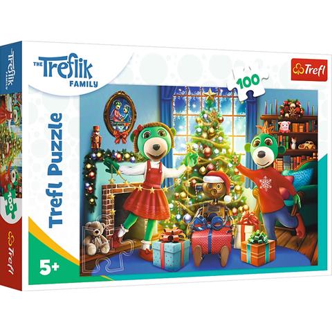 TREFL PUZZLE 100EL ZIMOWE TREFLIKI 16459