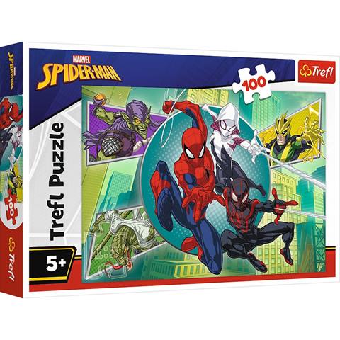 TREFL PUZZLE 100EL PAJĘCZA MASKA  DISNEY SPIDERMAN 16519