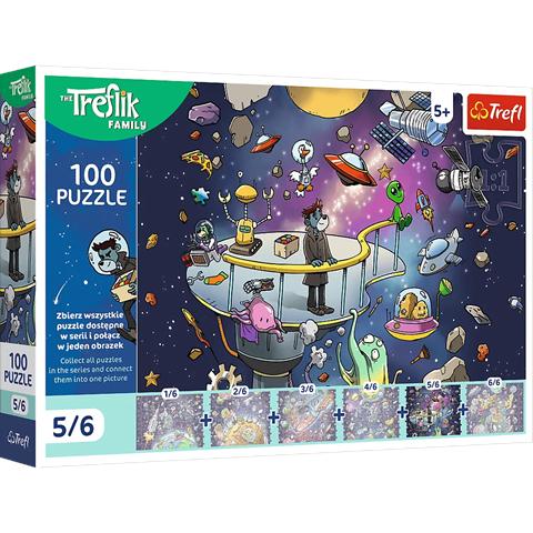 TREFL PUZZLE 100EL UFT BERT IN SPACE 16545