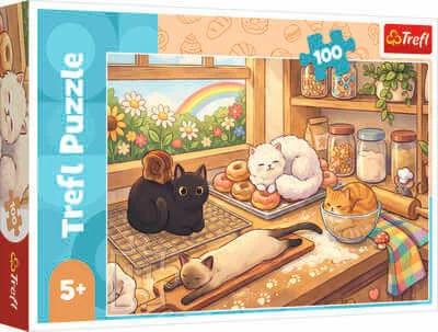 TREFL PUZZLE 100EL KOCIAKI ŁOBUZIAKI 16559
