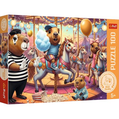 TREFL PUZZLE 100EL KAPIBARY NA WAKACJACH16566