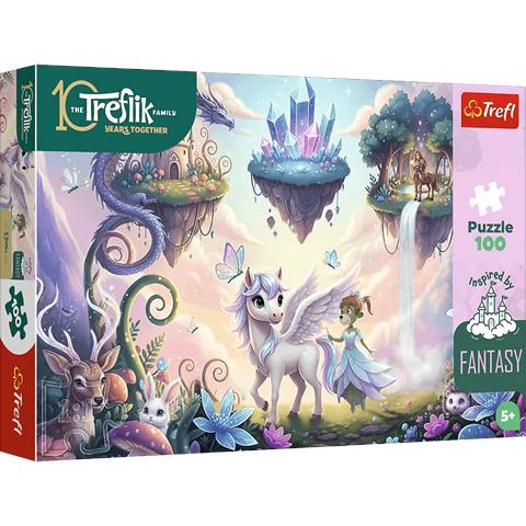 TREFL PUZZLE 100EL INSPIRED BY FANTASY MAGICZNE ŚWIATY 16573