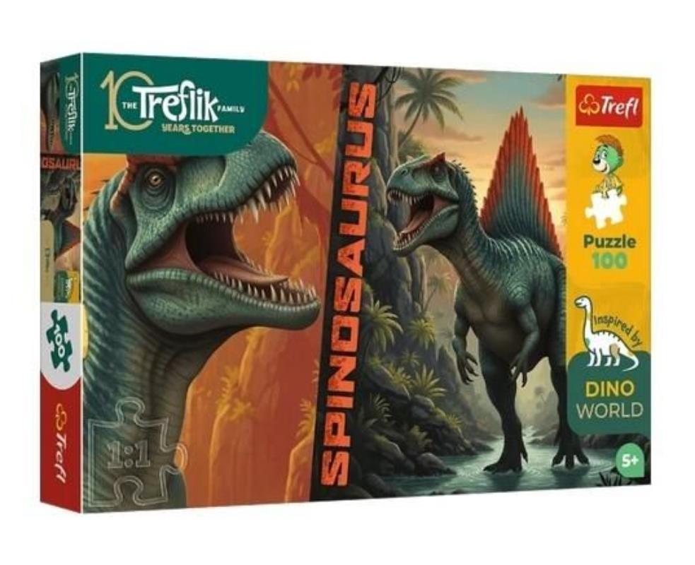 TREFL PUZZLE 100EL INSPIRED BY DINO WORLDS PINOSAURUS 16582