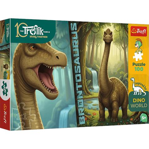 TREFL PUZZLE 100EL INSPIRED BY DINO WORLD BRONTOSAURUS 16583