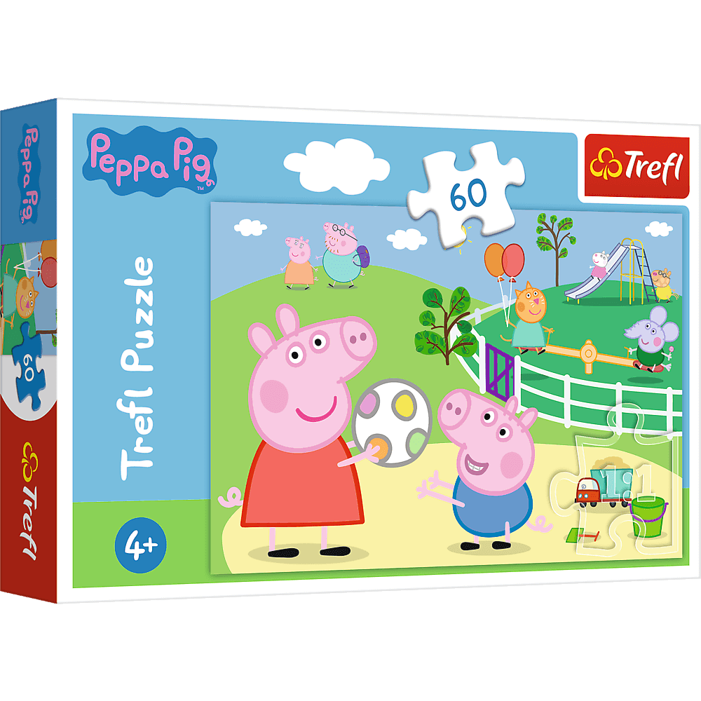 trefl puzzle 60el świnka peppa 17356