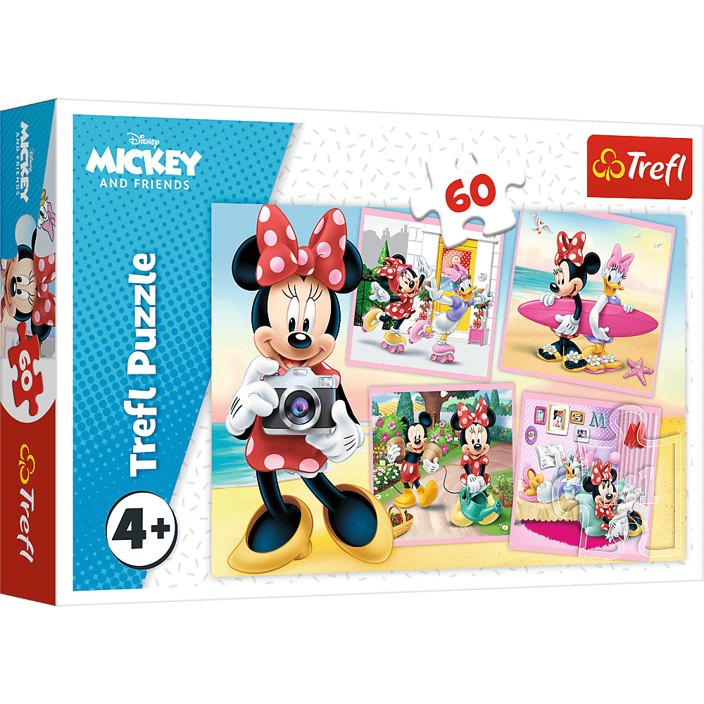TREFL PUZZLE 60EL MYSZKA MINNIE 17360