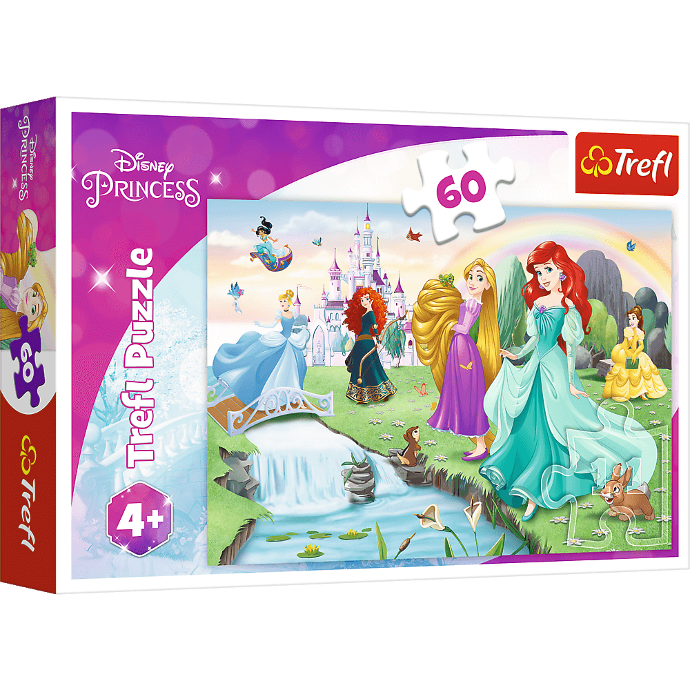 trefl puzzle 60el princess 17361
