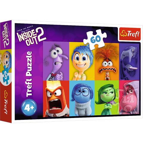 TREFL PUZZLE 60EL POZNAJ SWOJE EMOCJE INSIDE OUT2 17397