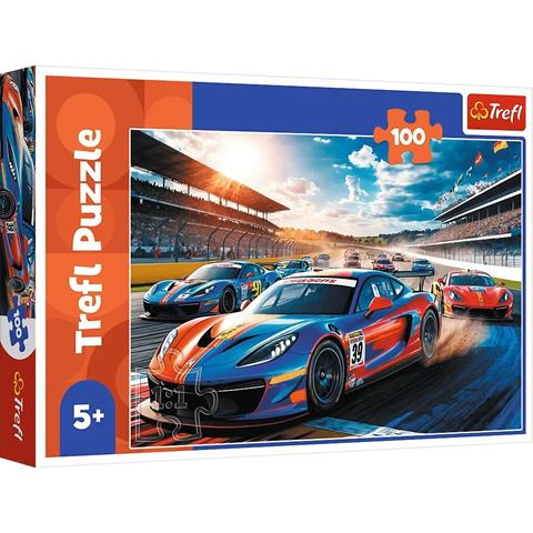 TREFL PUZZLE 100EL SZYBKA WYŚCIGÓWKA 17403