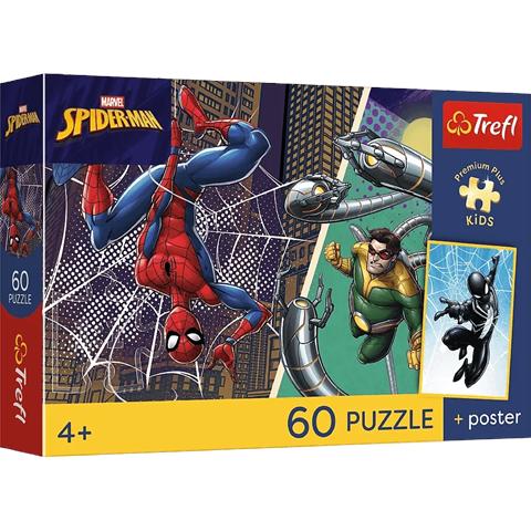 TREFL PUZZLE 60EL SUPERBOHATERSKI DZIEŃ PREMIUM PLUS KIDS 17427