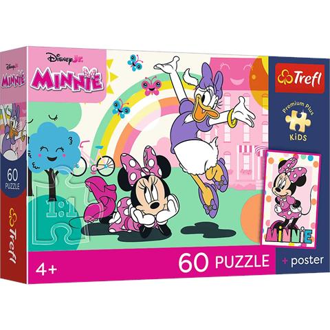 TREFL PUZZLE 60EL UŚMIECH MINNIE PREMIUMPLUS KIDS 17428