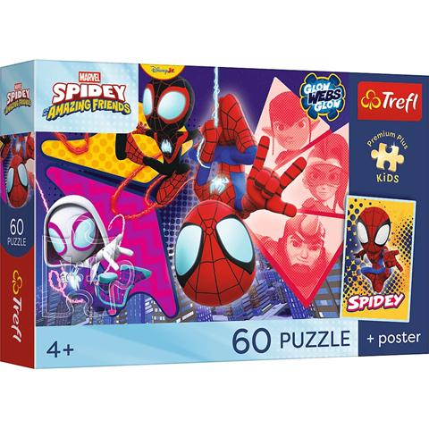TREFL PUZZLE 60EL NIESAMOWITA PRZYGODA PREMIUM PLUS KIDS 17429