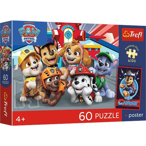 TREFL PUZZLE 60EL PSIE POPOŁUDNIE PREMIUMPLUS KIDS 17432