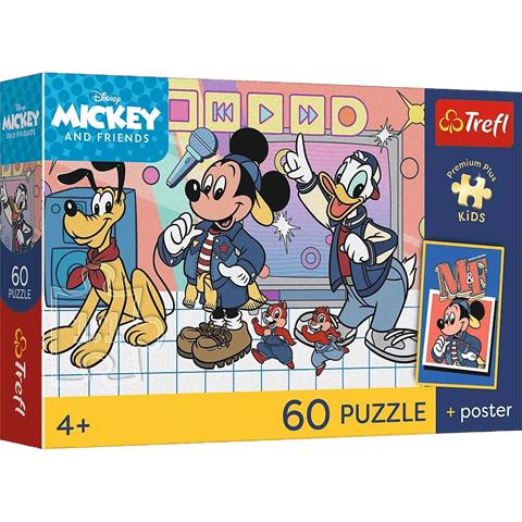 TREFL PUZZLE 60EL MYSIA EKIPA DISNEY PREMIUM PLUS KIDS 17433
