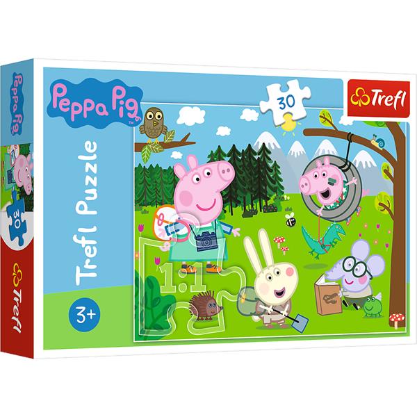 trefl puzzle 30el świnka peppa 18245