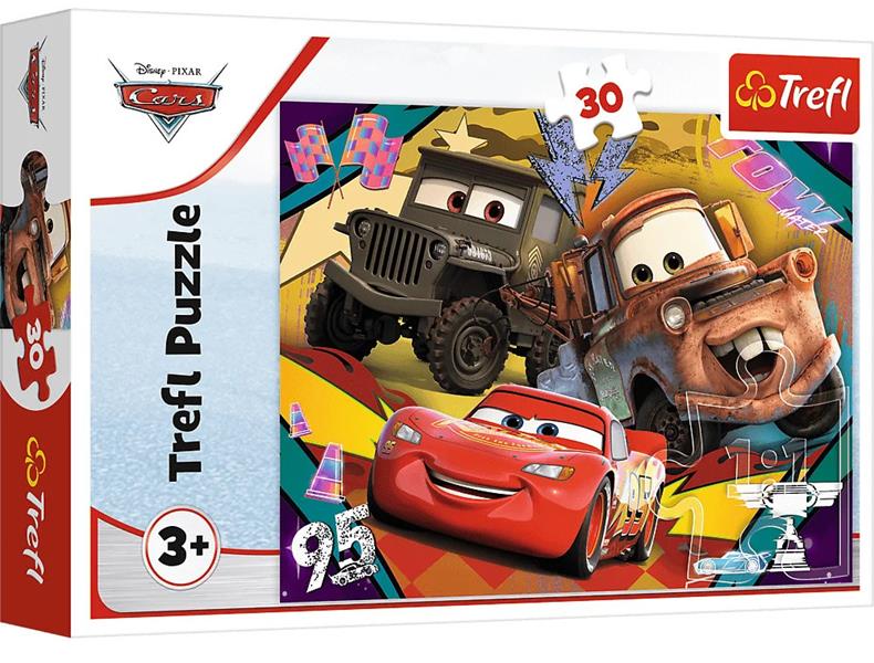 trefl puzzle 30el cars 18293