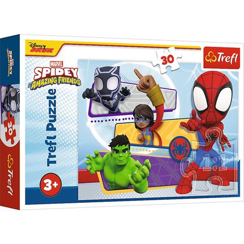 TREFL PUZZLE 30EL ODWAŻNY SPIDEY 18322