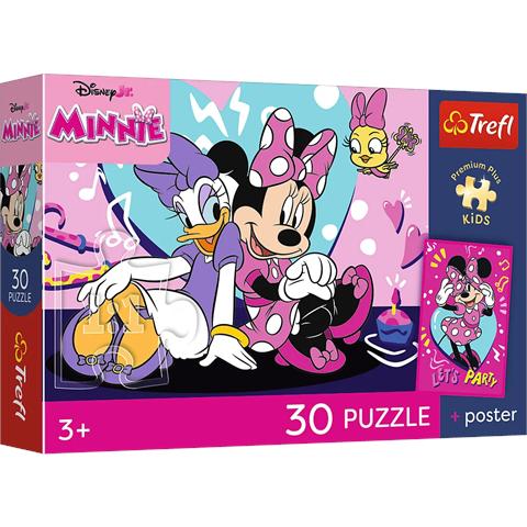 TREFL PUZZLE 30EL RADOSNA MINNIE PREMIUMPLUS KIDS 18340