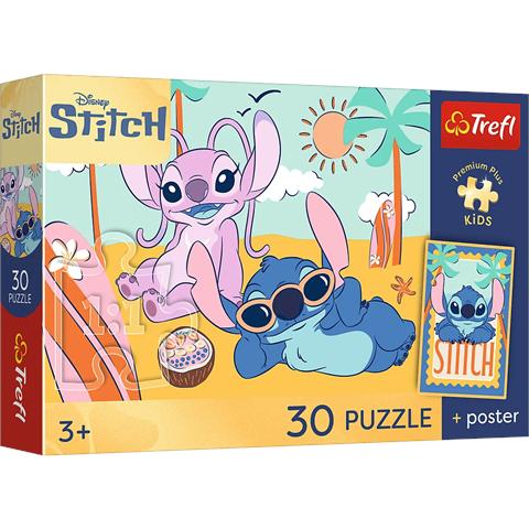 TREFL PUZZLE 30EL UŚMIECH STITCHA PREMIUM PLUS KIDS 18341