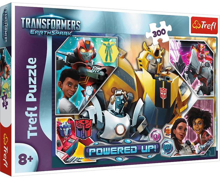 trefl puzzle 300el w świecie transformers 23024