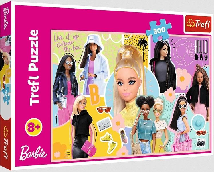 trefl puzzle 300el twoja ulubiona barbie23025