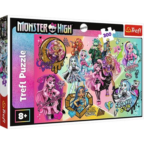 TREFL PUZZLE 300EL ZOMBIE GÓRĄ! MATTEL, MONSTER HIGH 23027