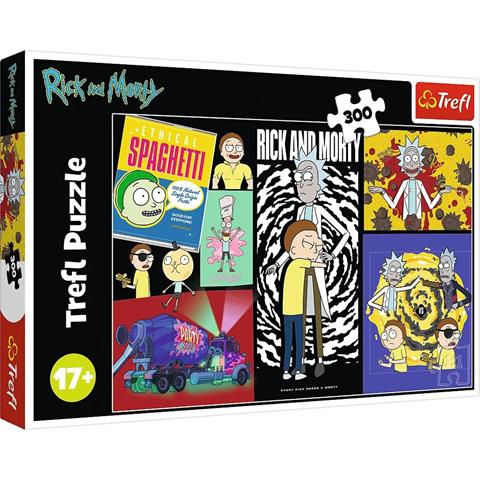 TREFL PUZZLE 300EL DZIWNE MIEJSCE W GALAKTYCE WARNER 23035