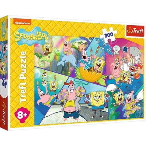 TREFL PUZZLE 300EL SPONGEBOB W BIKINI DOLNYM 23038