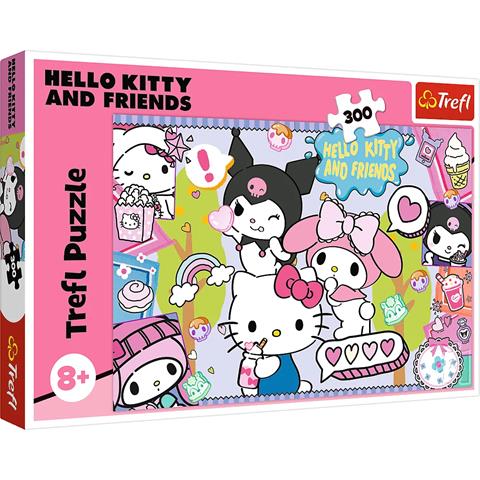 TREFL PUZZLE 300EL SZALONE TRIO? HELLOKITTY 23039