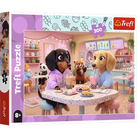 TREFL PUZZLE 300EL JAMNIKI W KAWIARNI 23050