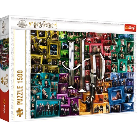 trefl puzzle 1500el harry potter na przestrzeni filmów 26185