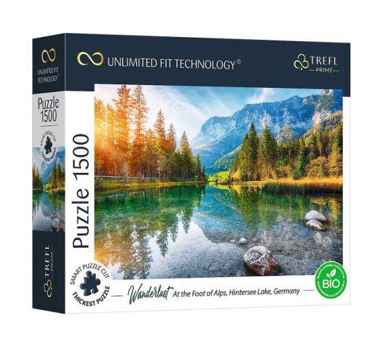 TREFL PUZZLE 1500EL U PODNÓŻA ALP JEZIORO HINTERSEE NIEMCY 26193