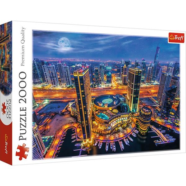 TREFL PUZZLE 2000EL ŚWIATŁA DUBAJU 27094