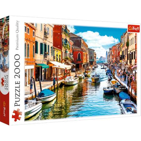 TREFL PUZZLE 2000EL WYSPA MURANO WENECJA 27110
