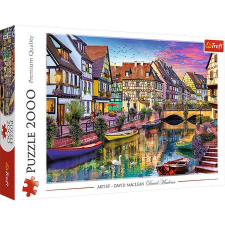 trefl puzzle 2000el colmar francja 27118