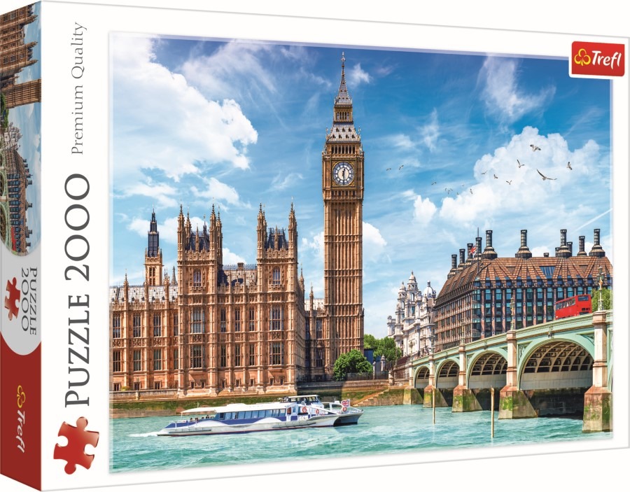 trefl puzzle 2000el big ben london 27120