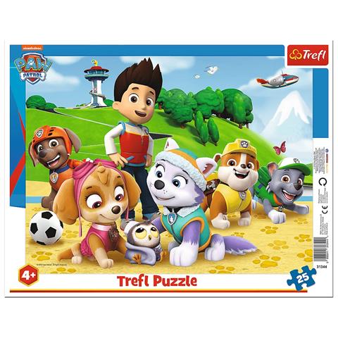 TREFL PUZZLE RAMKOWE 25EL PSI PATROL NA TROPIE 31344