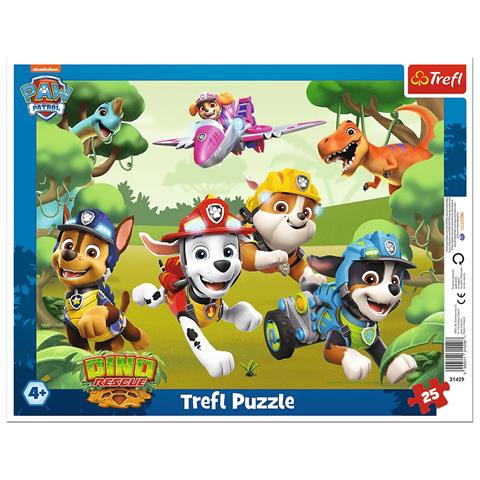 TREFL PUZZLE RAMKOWE 25EL WYCZYNOWE TRIKI PIESKÓW 31429