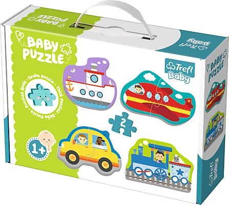 trefl puzzle baby classic pojazdy transport 36075