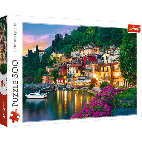 trefl puzzle 500el jezioro como włochy 37290