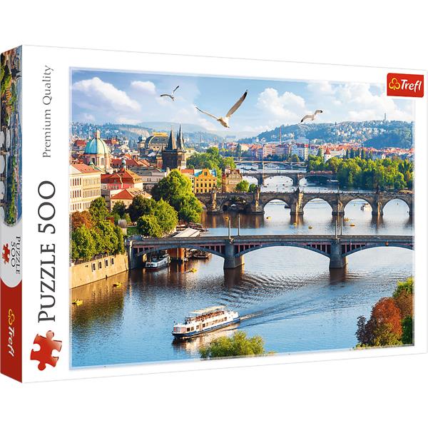 TREFL PUZZLE 500EL PRAGA CZECHY 37382