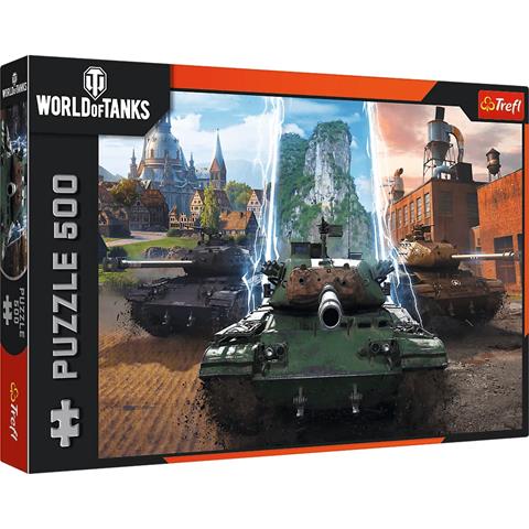 TREFL PUZZLE 500EL WORLD OF TANKS: CZAS NA AKCJĘ! 37535