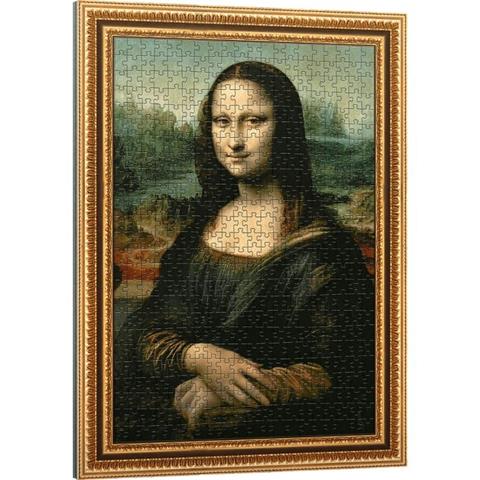 TREFL PUZZLE 500EL PUZZLORAMA MONA LISA LEONARDO DA VINCI 37541