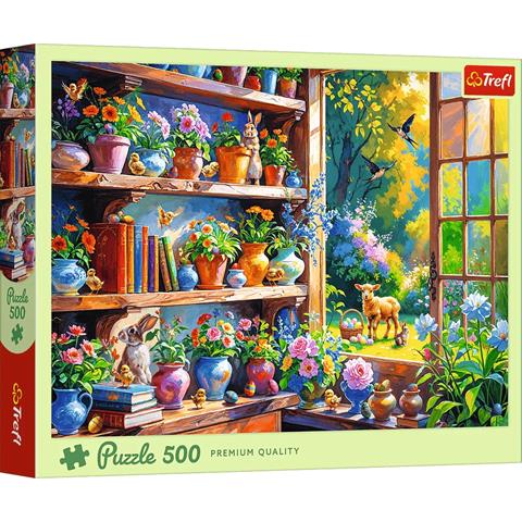 TREFL PUZZLE 500EL WIOSENNY PORANEK     37558