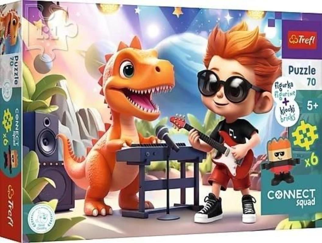 TREFL PUZZLE 70EL CONNECT SQUAD JOE 53025