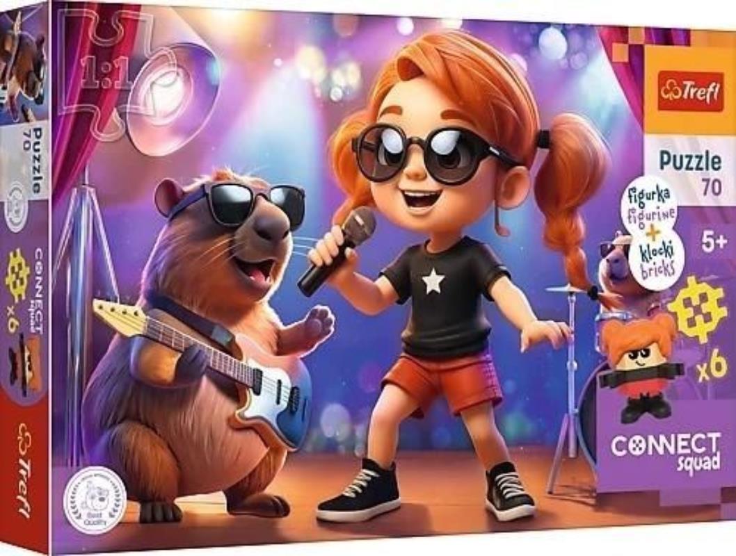 TREFL PUZZLE 70EL CONNECT SQUAD IVY 53026