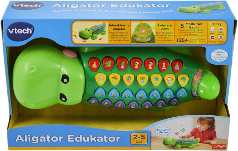 vtech aligator edukator 60620           trefl