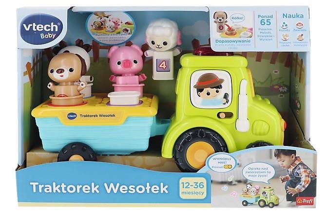 vtech traktorek wesołek 61488        trefl