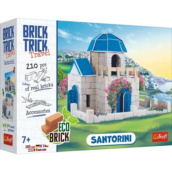 trefl buduj z cegły domek santorini     61611