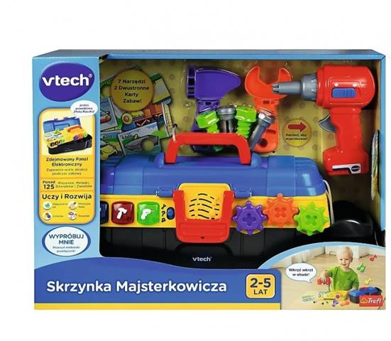 vtech skrzynka małego majsterkowicza 61720 trefl